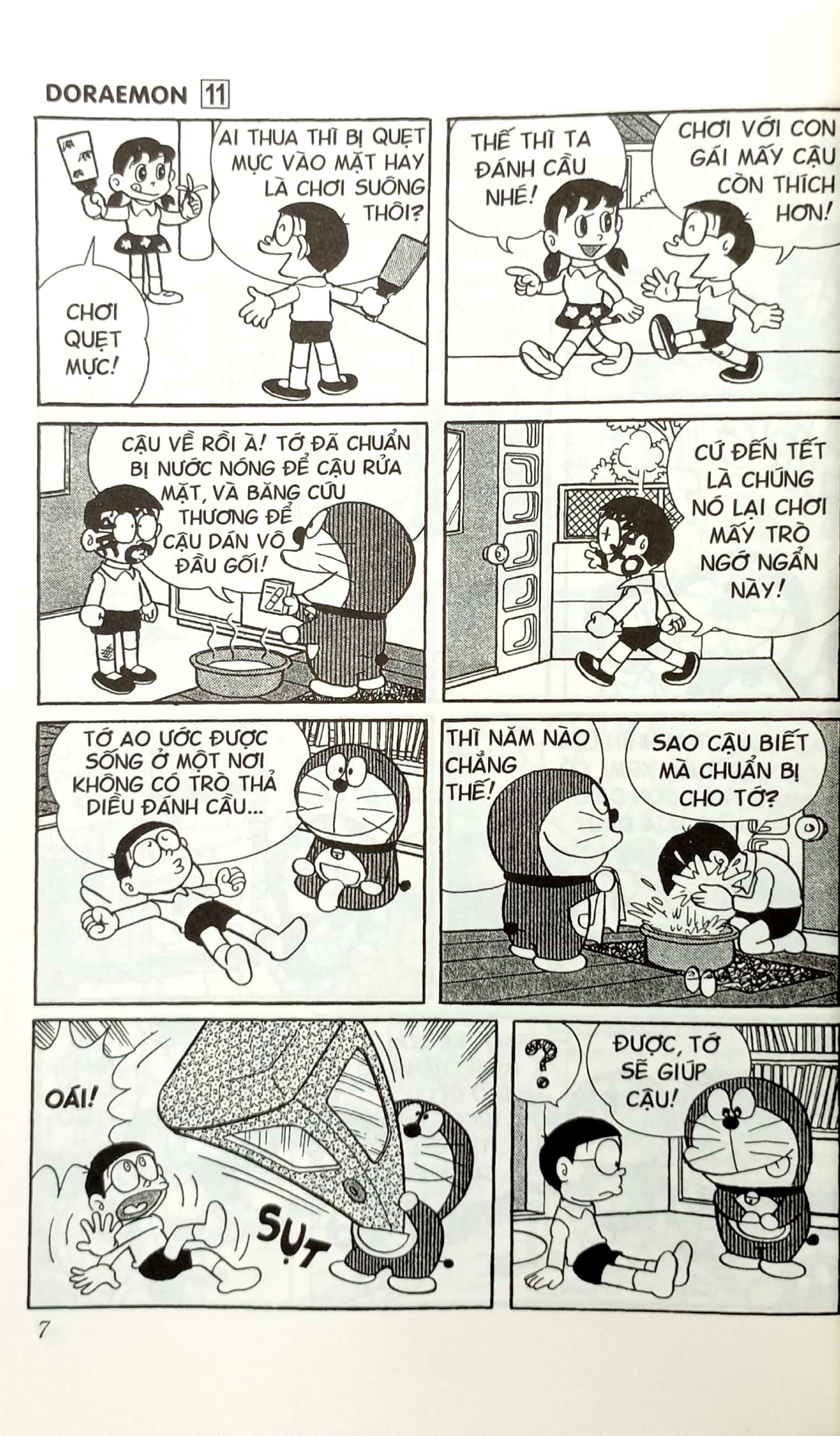 bộ doraemon - chú mèo máy đến từ tương lai - tập 11 (tái bản 2023)