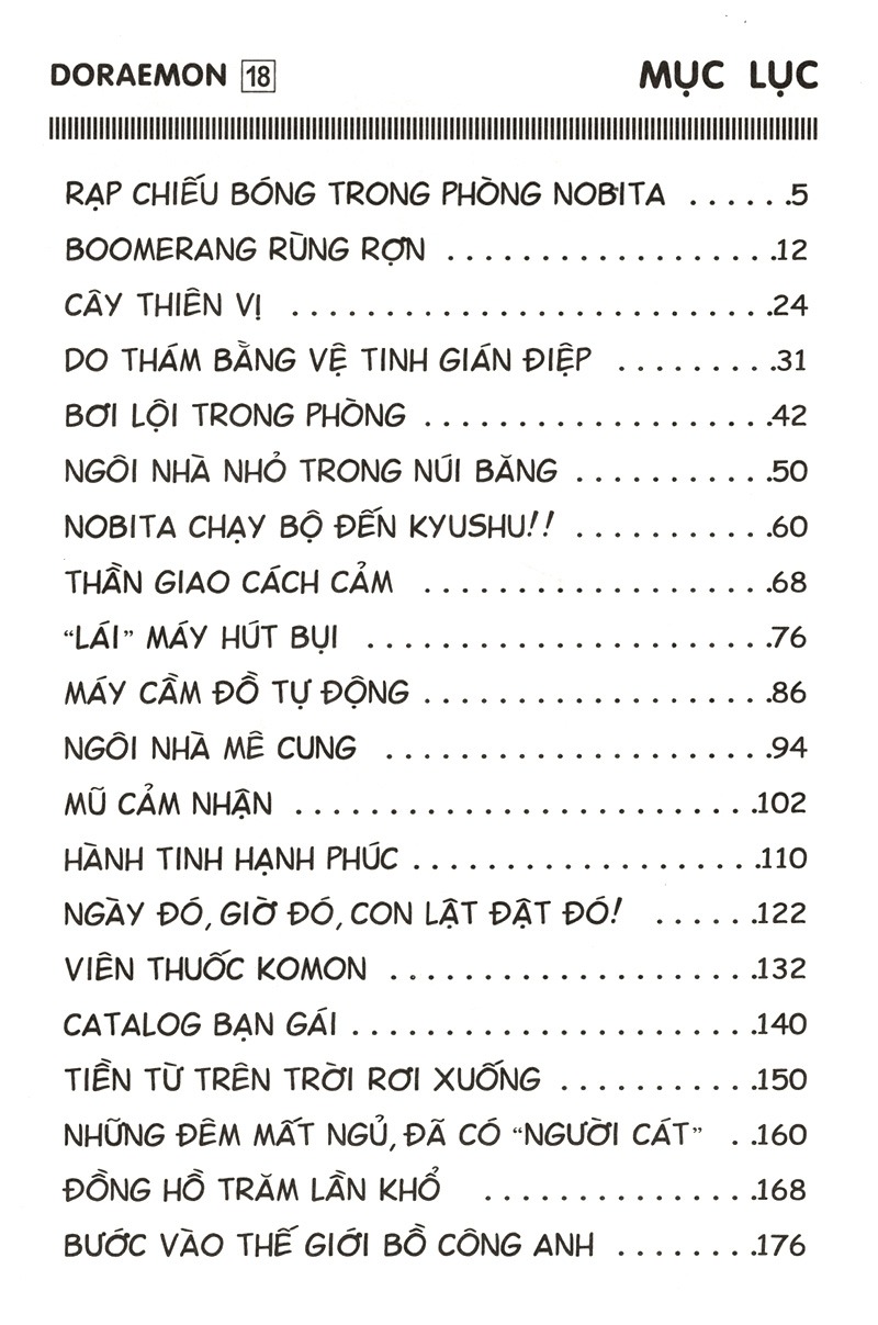bộ doraemon - chú mèo máy đến từ tương lai - tập 18 (tái bản 2023)