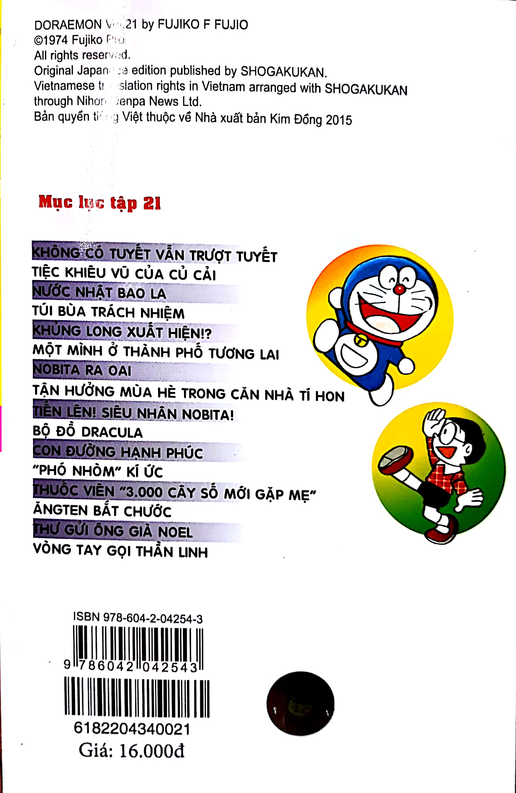 Bo
						
										
										Doraemon - Chu Meo May Den Tu Tuong Lai - Tap 21 (Tai Ban 2018)