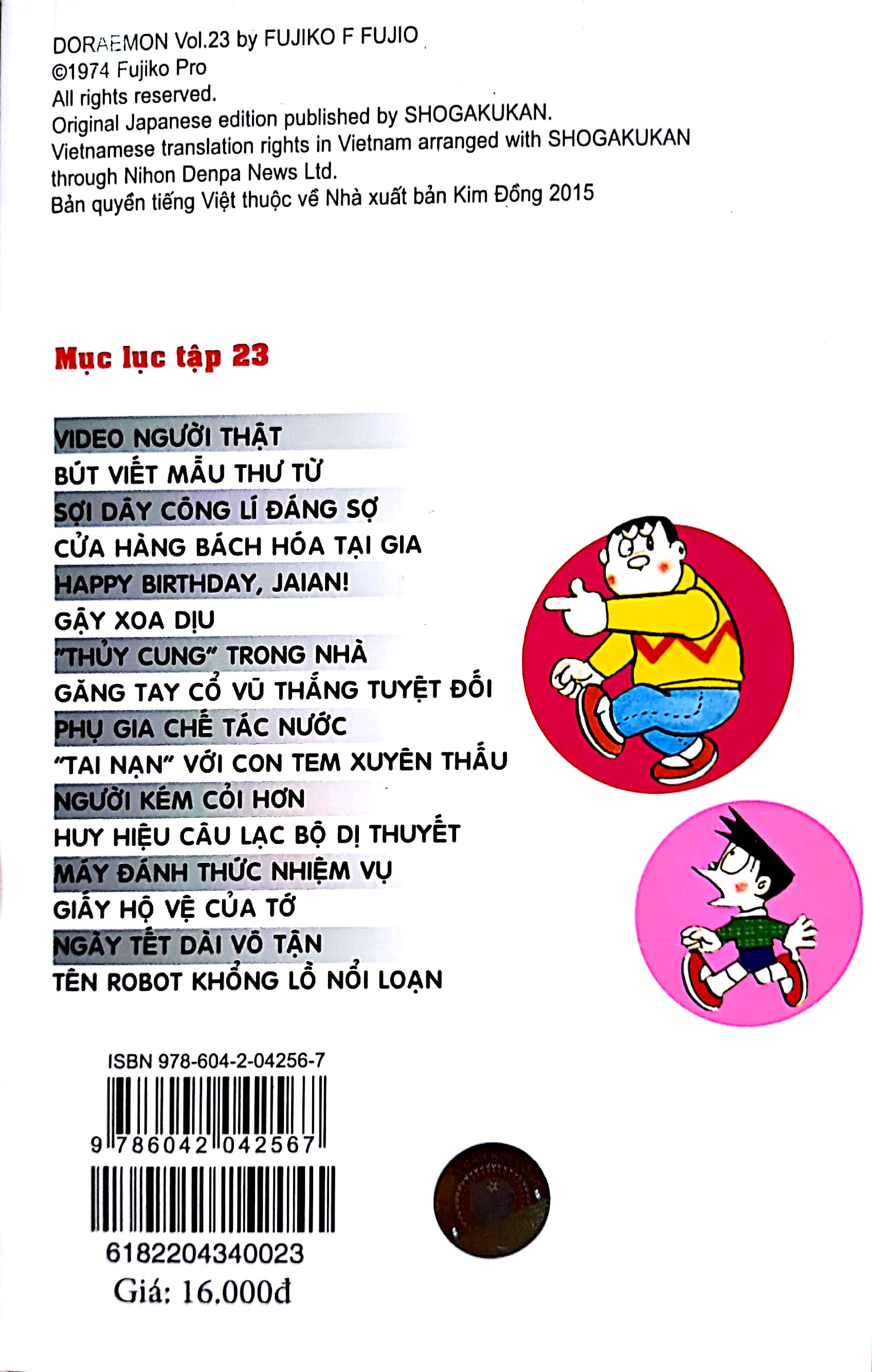 Bo
						
										
										Doraemon - Chu Meo May Den Tu Tuong Lai - Tap 23 (Tai Ban 2018)