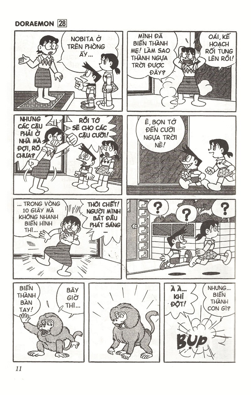 bộ doraemon - chú mèo máy đến từ tương lai - tập 28 (tái bản 2023)