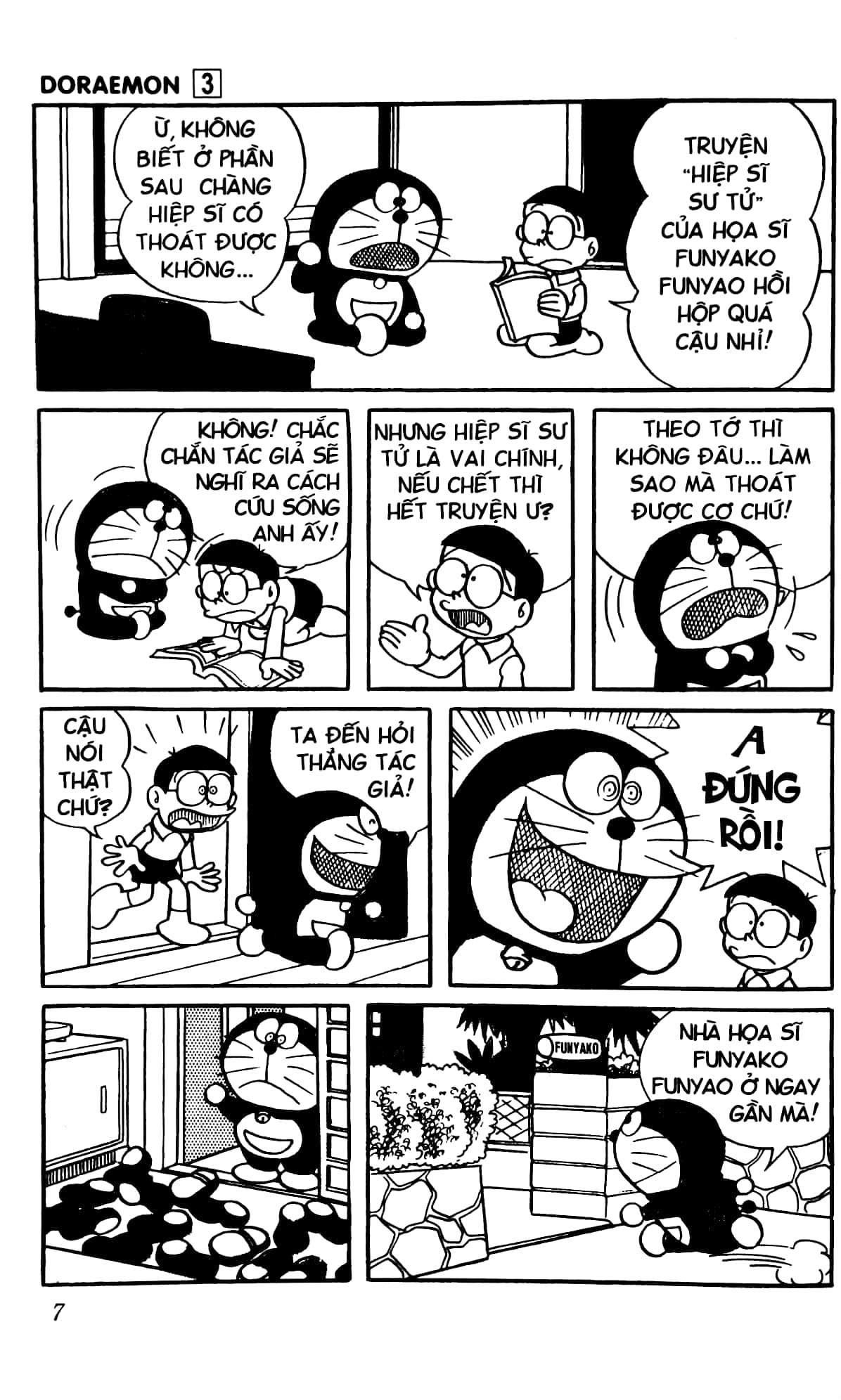 bộ doraemon - chú mèo máy đến từ tương lai - tập 3 (tái bản 2023)