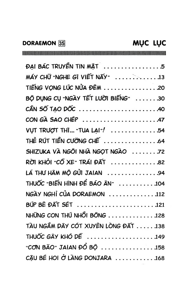 bộ doraemon - chú mèo máy đến từ tương lai - tập 35 (tái bản 2023)