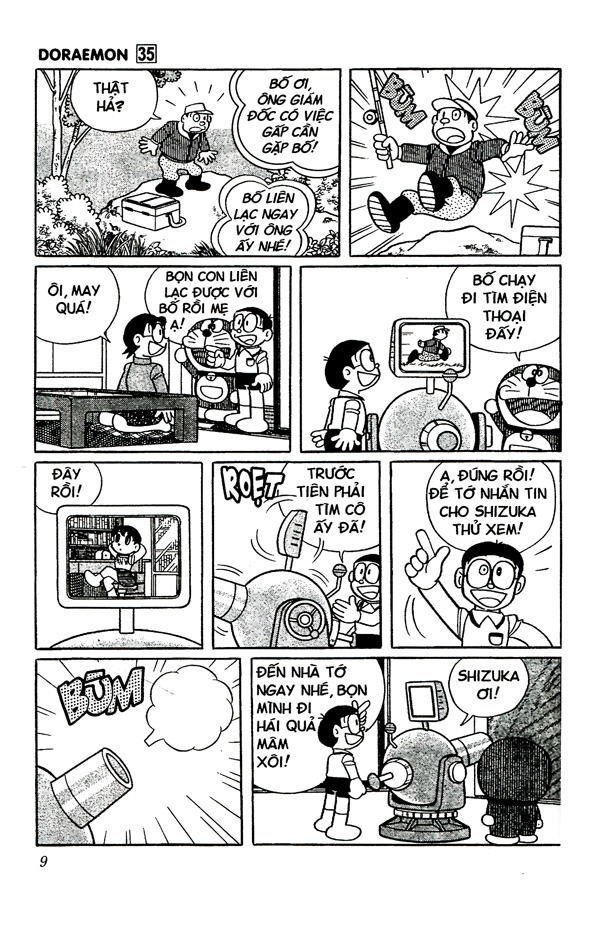 bộ doraemon - chú mèo máy đến từ tương lai - tập 35 (tái bản 2023)