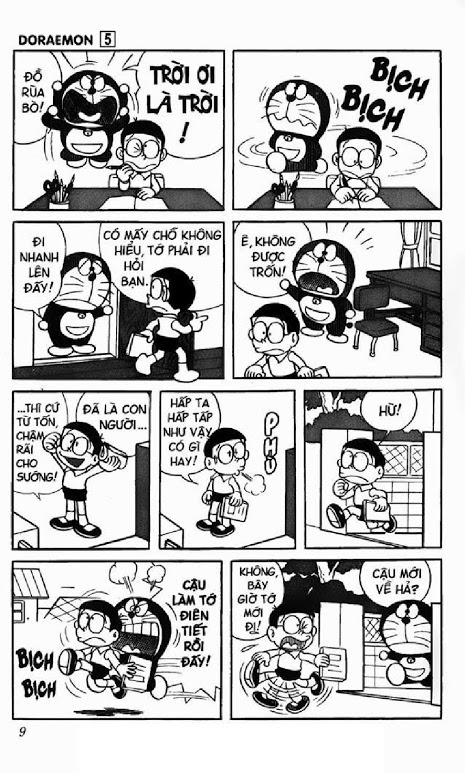 bộ doraemon - chú mèo máy đến từ tương lai - tập 5 (tái bản 2023)