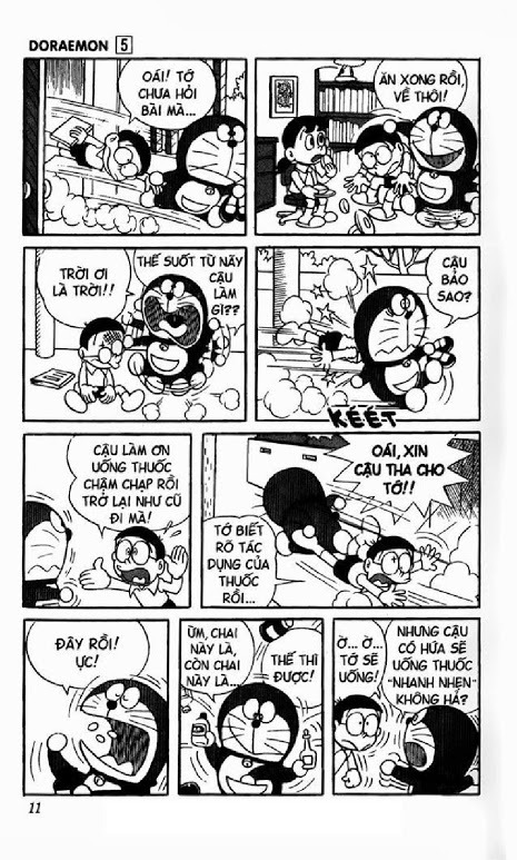 bộ doraemon - chú mèo máy đến từ tương lai - tập 5 (tái bản 2023)