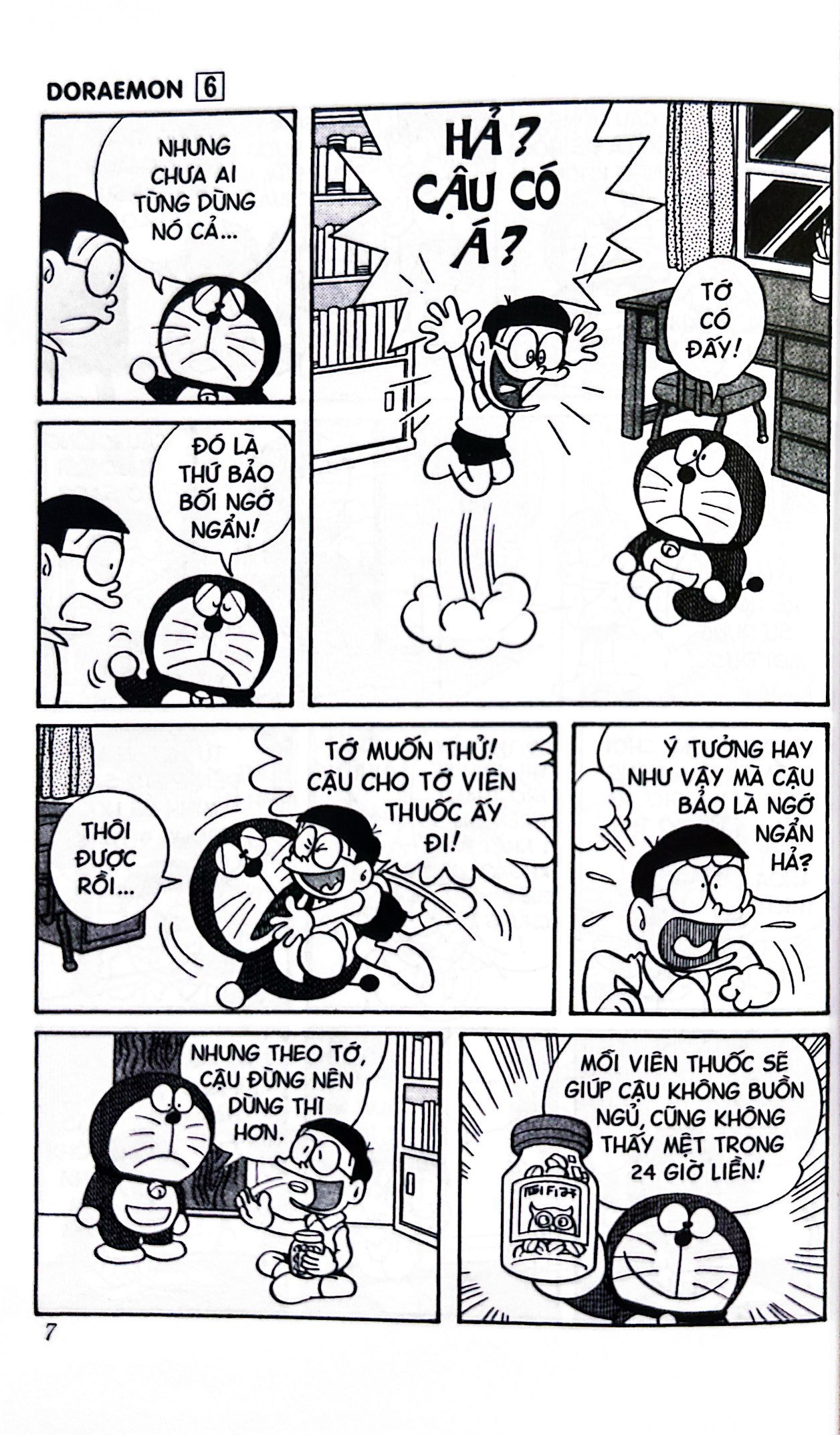 bộ doraemon - chú mèo máy đến từ tương lai - tập 6 (tái bản 2023)