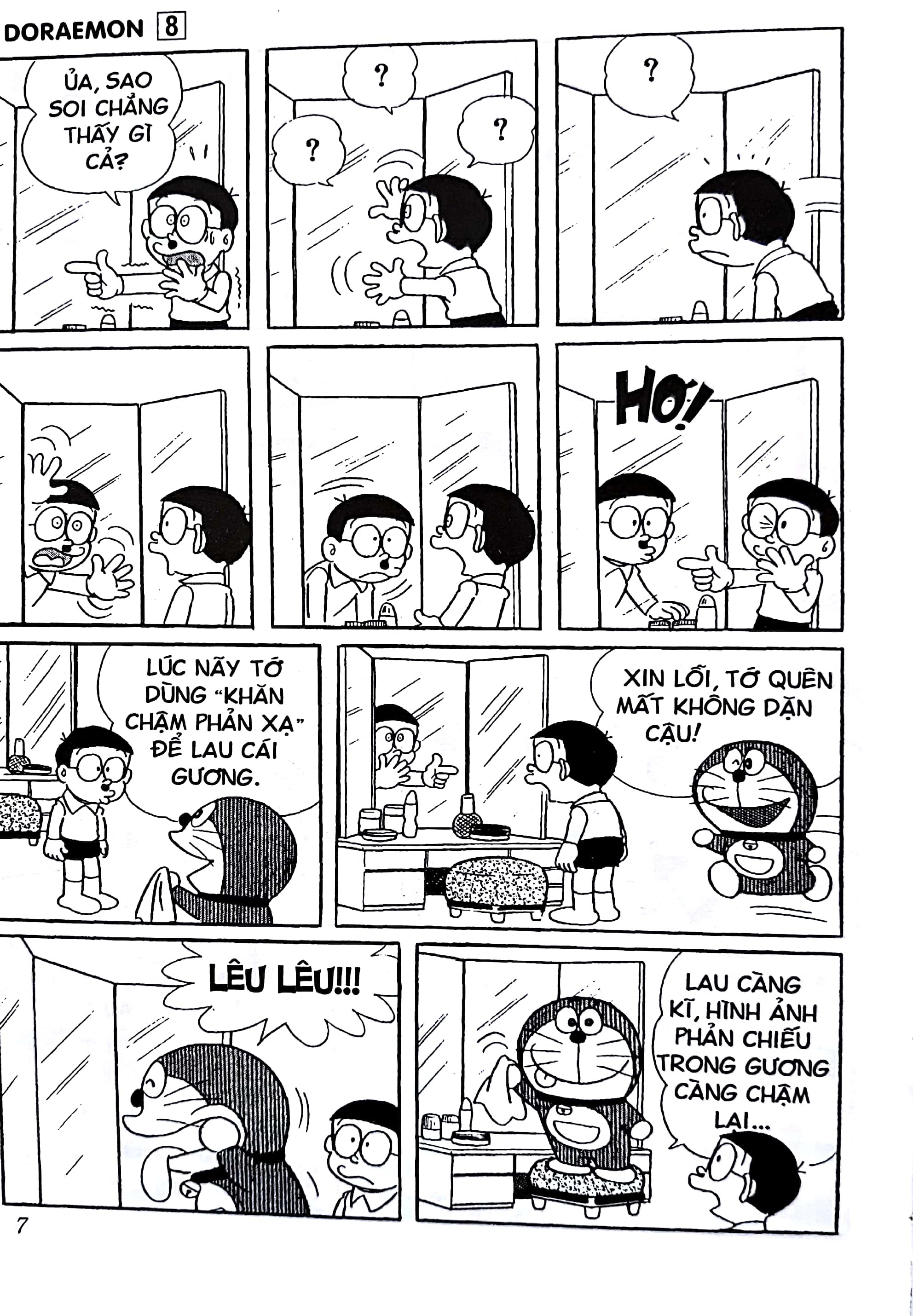 bộ doraemon - chú mèo máy đến từ tương lai - tập 8 (tái bản 2023)