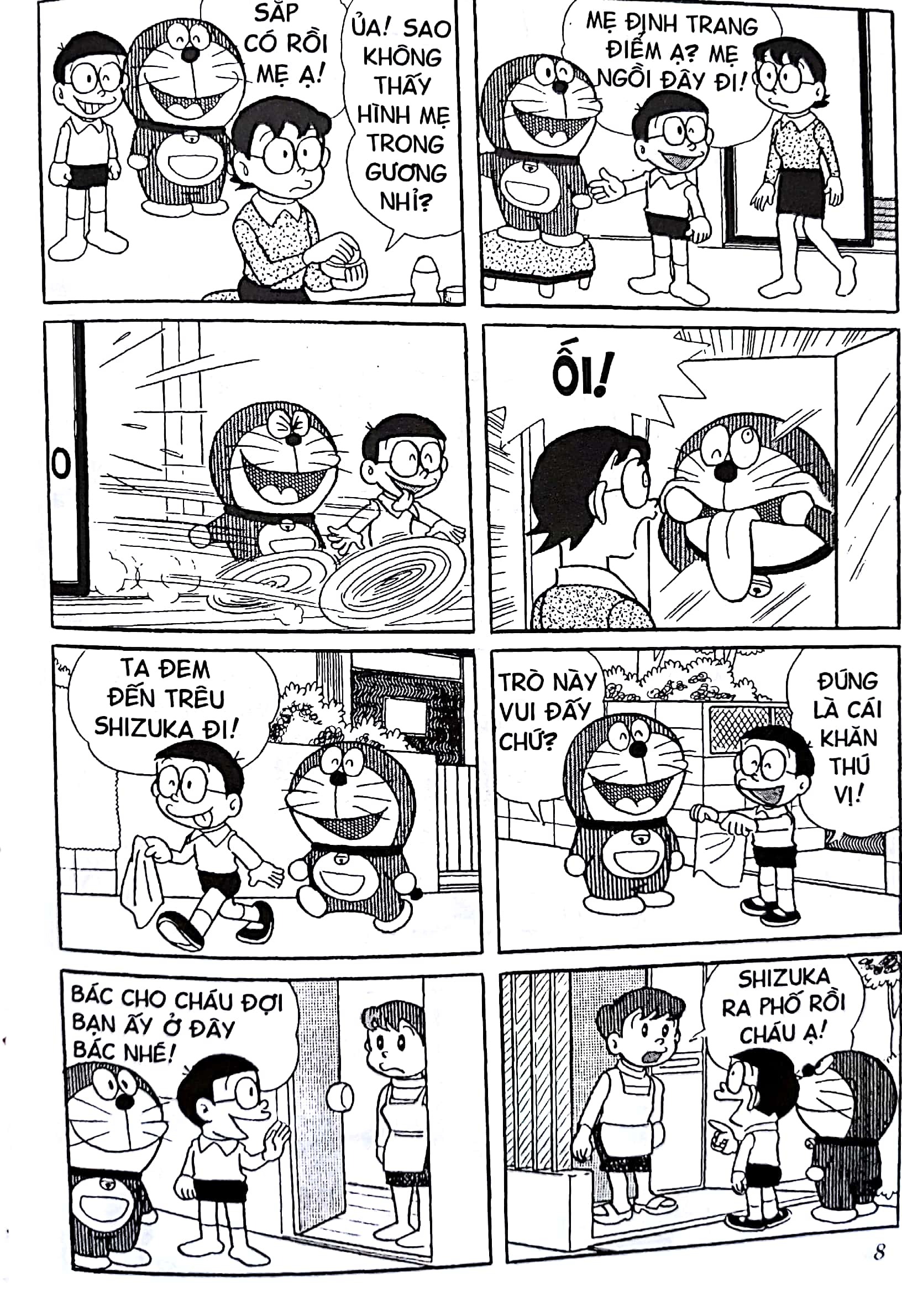 bộ doraemon - chú mèo máy đến từ tương lai - tập 8 (tái bản 2023)