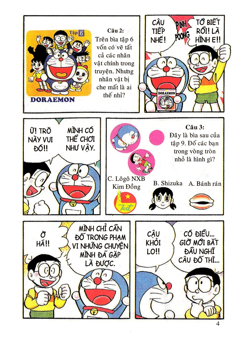 bộ doraemon đố vui - tập 1 - doraemon xuất hiện (tái bản 2023)