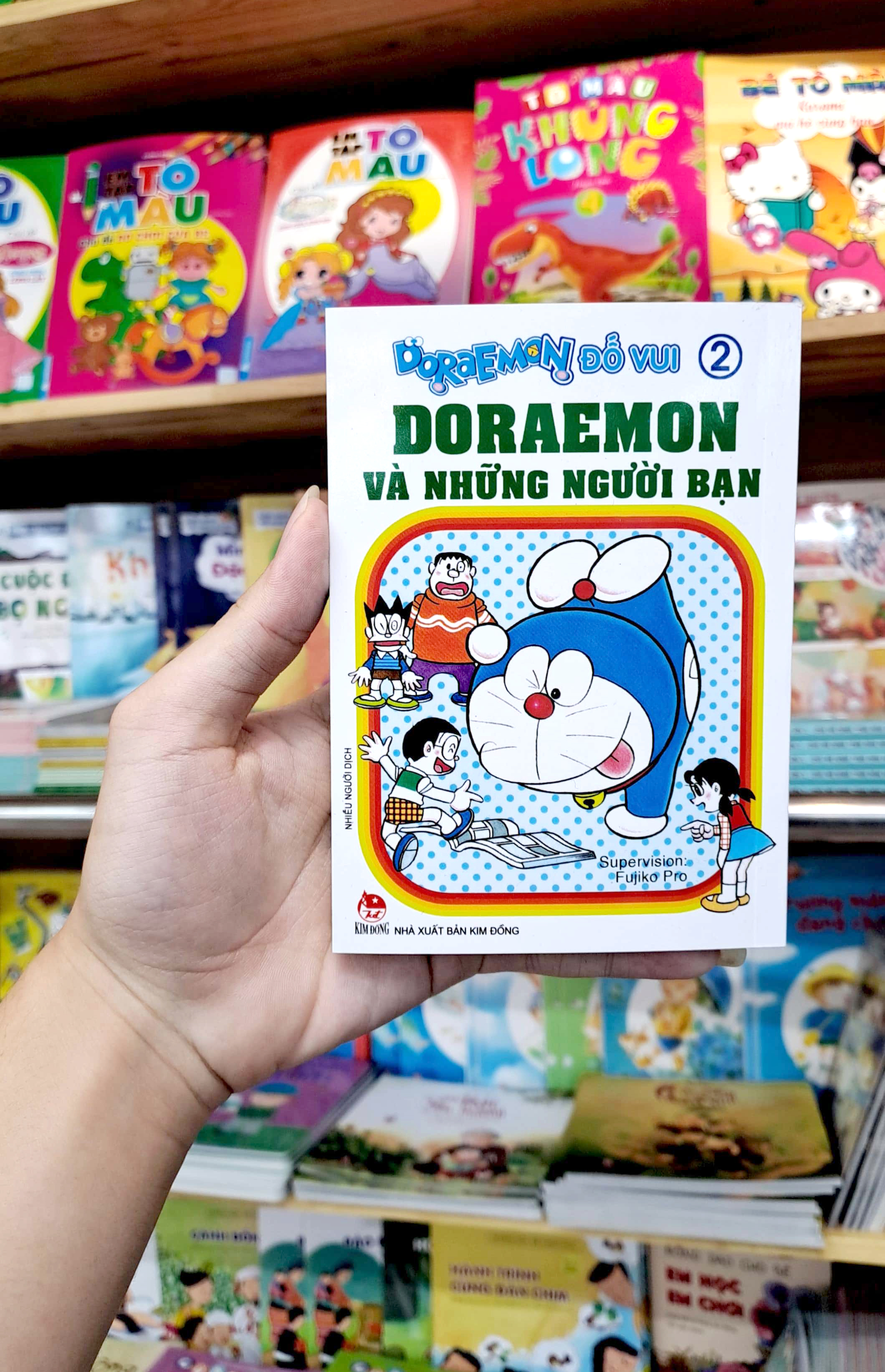 bộ doraemon đố vui - tập 2 - doraemon và những người bạn (tái bản 2023)