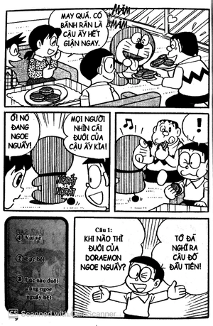 bộ doraemon đố vui tập 3 - doraemon quá khứ và tương lai (tái bản 2019)