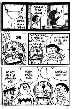 bộ doraemon đố vui tập 3 - doraemon quá khứ và tương lai (tái bản 2019)