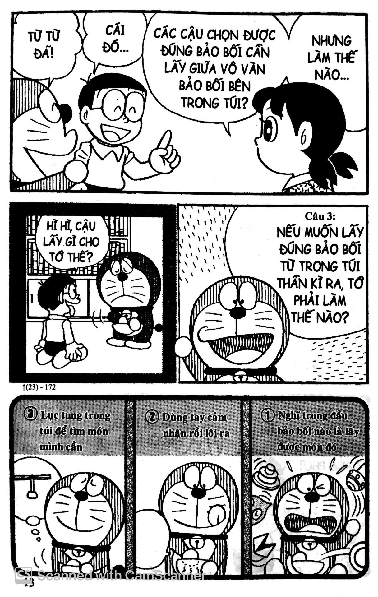 bộ doraemon đố vui - tập 3 - doraemon quá khứ và tương lai (tái bản 2023)