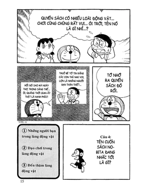 bộ doraemon đố vui tập 4 - doraemon chú mèo máy thông minh (tái bản 2019)