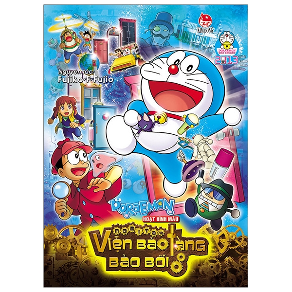 bộ doraemon - hoạt hình màu - nobita và viện bảo tàng bảo bối (tái bản 2023)