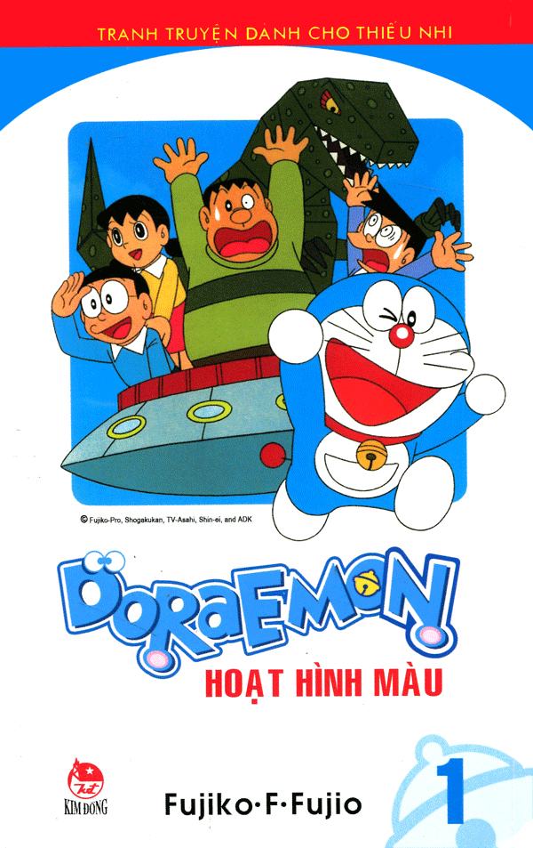 bộ doraemon - hoạt hình màu - tập 1 (tái bản 2020)
