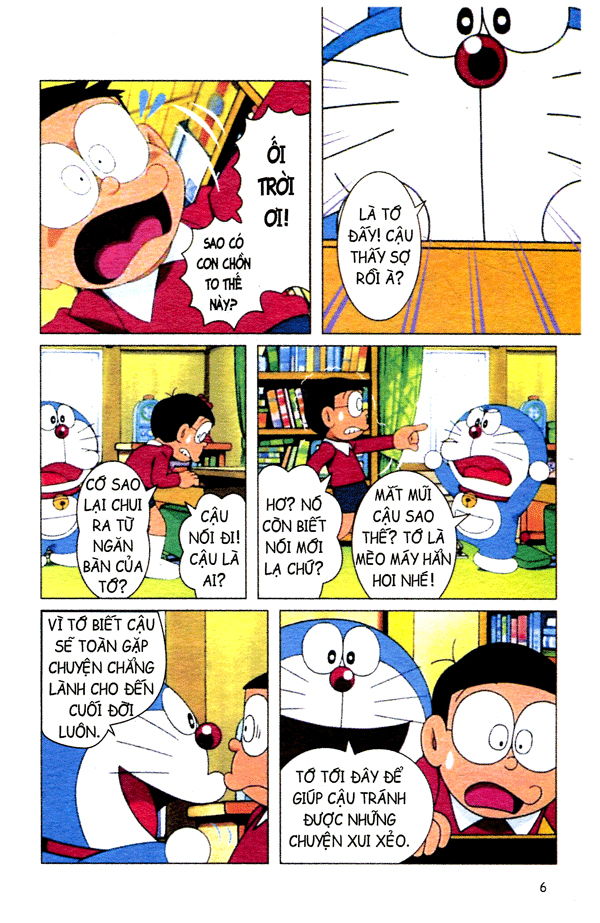 bộ doraemon - hoạt hình màu - tập 1 (tái bản 2020)
