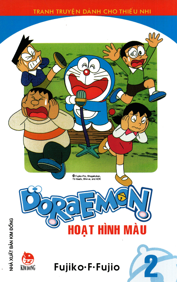 bộ doraemon - hoạt hình màu - tập 2 (tái bản 2020)