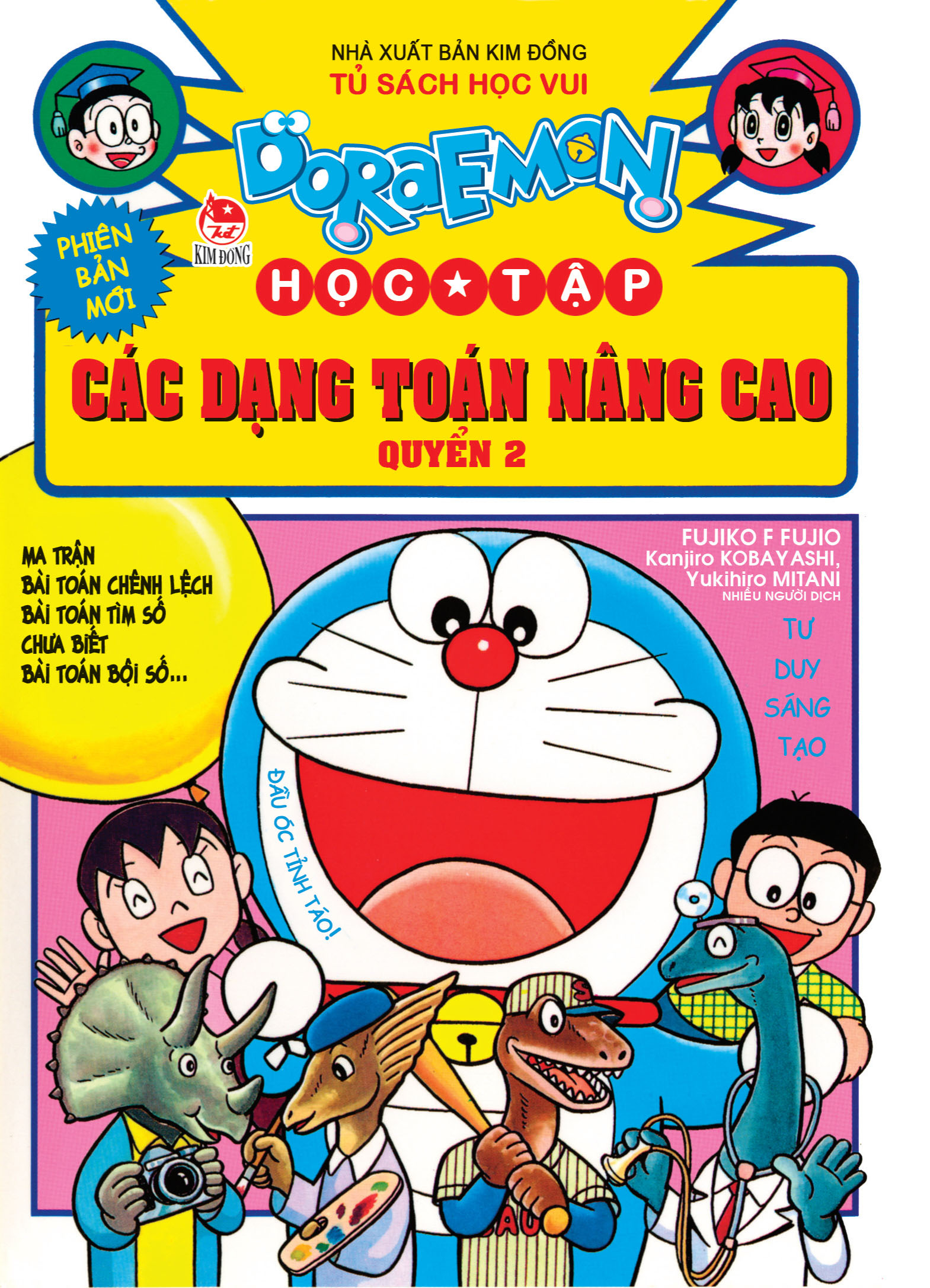 bộ doraemon học tập - các dạng toán nâng cao - quyển 2 (tái bản 2024)