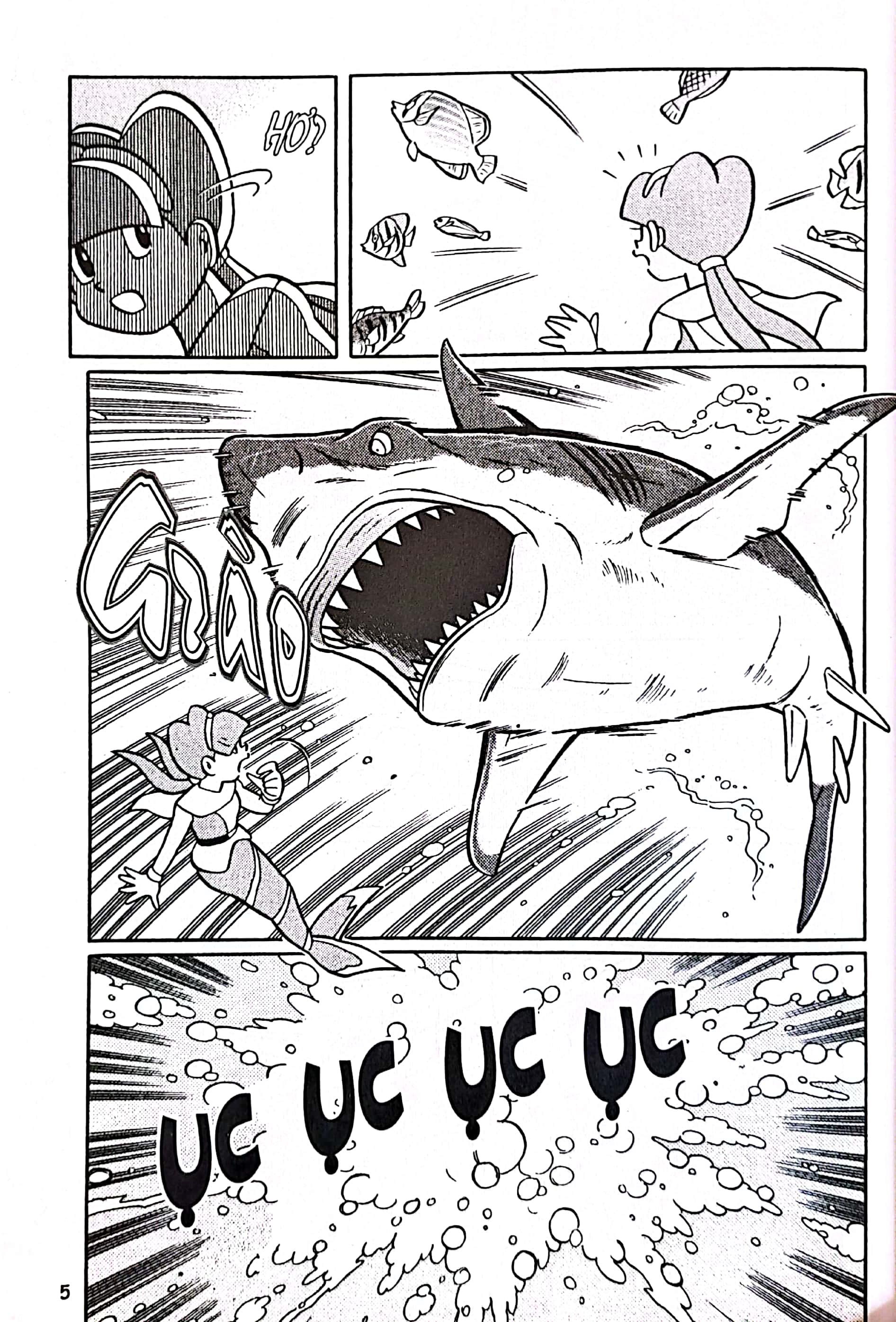 bộ doraemon - movie story - nobita và cuộc đại thủy chiến sở xứ sở người cá (tái bản 2022)