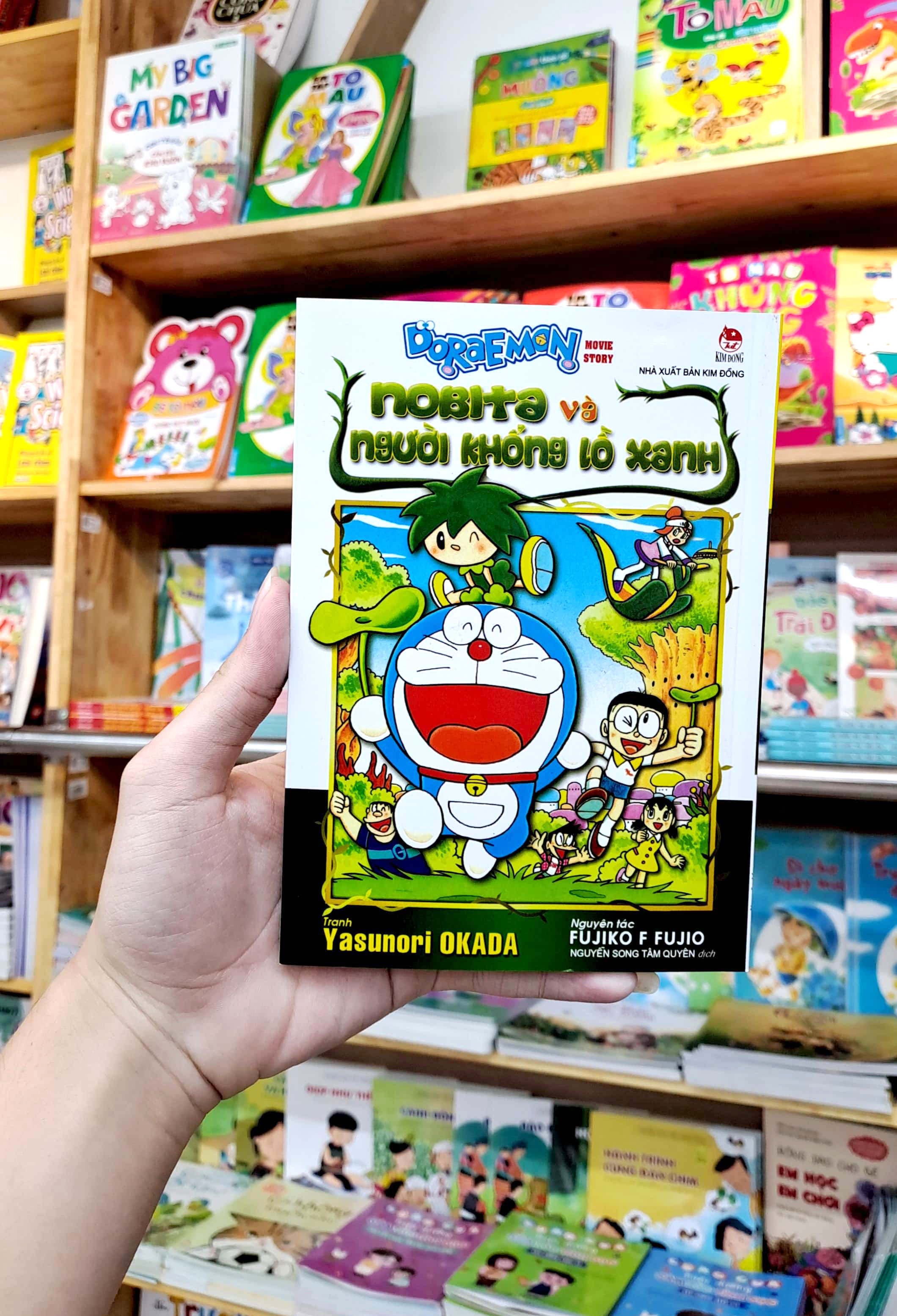 bộ doraemon - movie story - nobita và người khổng lồ xanh (tái bản 2022)