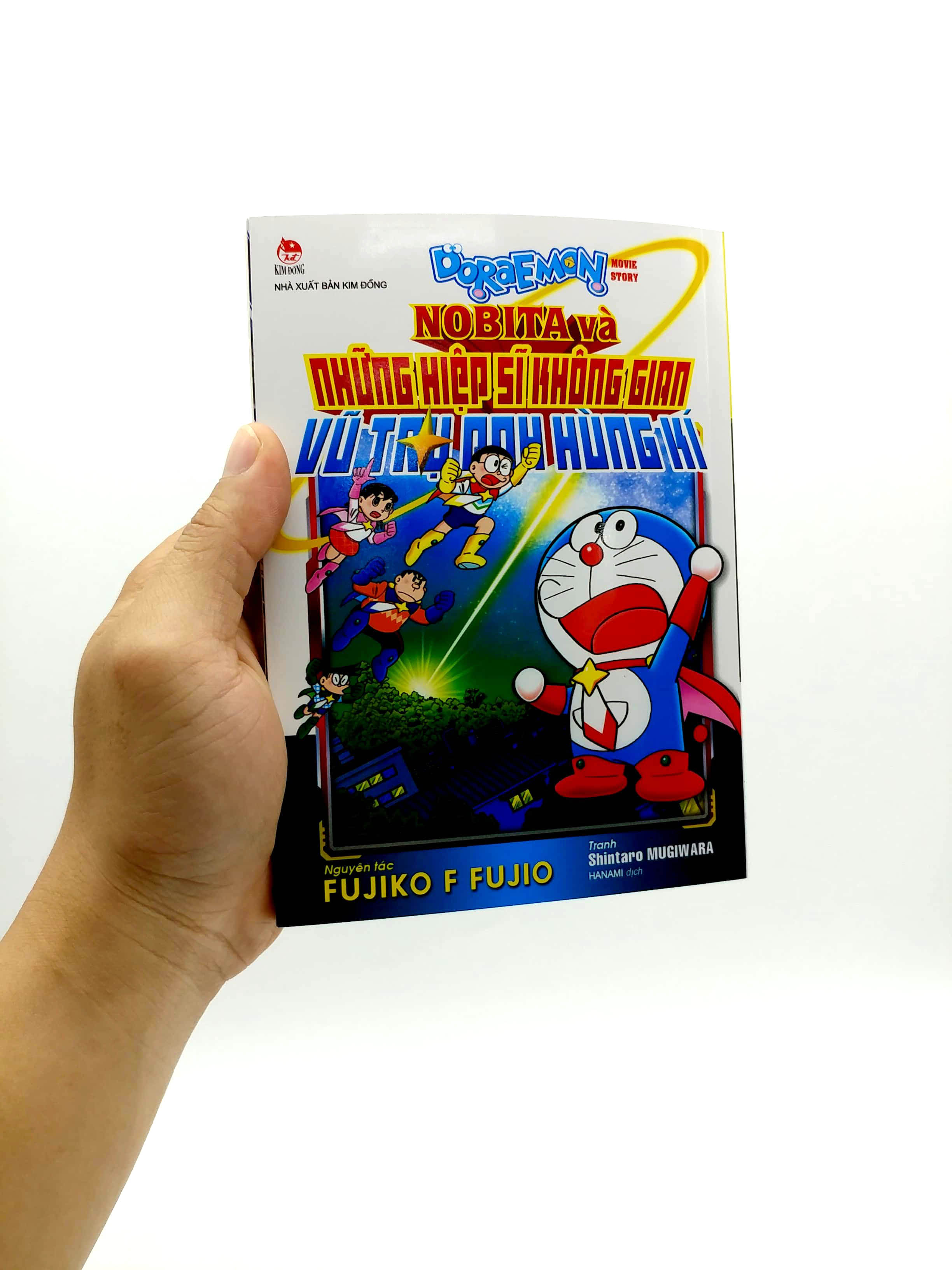 bộ doraemon - movie story - nobita và những hiệp sĩ không gian - vũ trụ anh hùng kí (tái bản 2023)