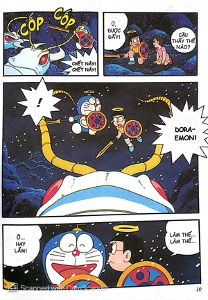 bộ doraemon - tranh truyện màu - đấng toàn năng nobita - tập 2