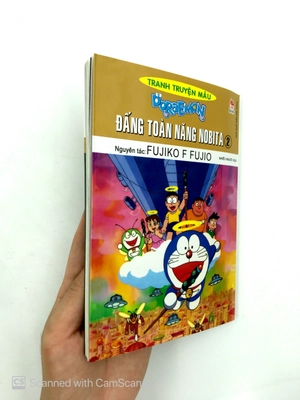 bộ doraemon - tranh truyện màu - đấng toàn năng nobita - tập 2