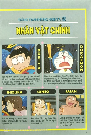 bộ doraemon - tranh truyện màu - đấng toàn năng nobita - tập 2