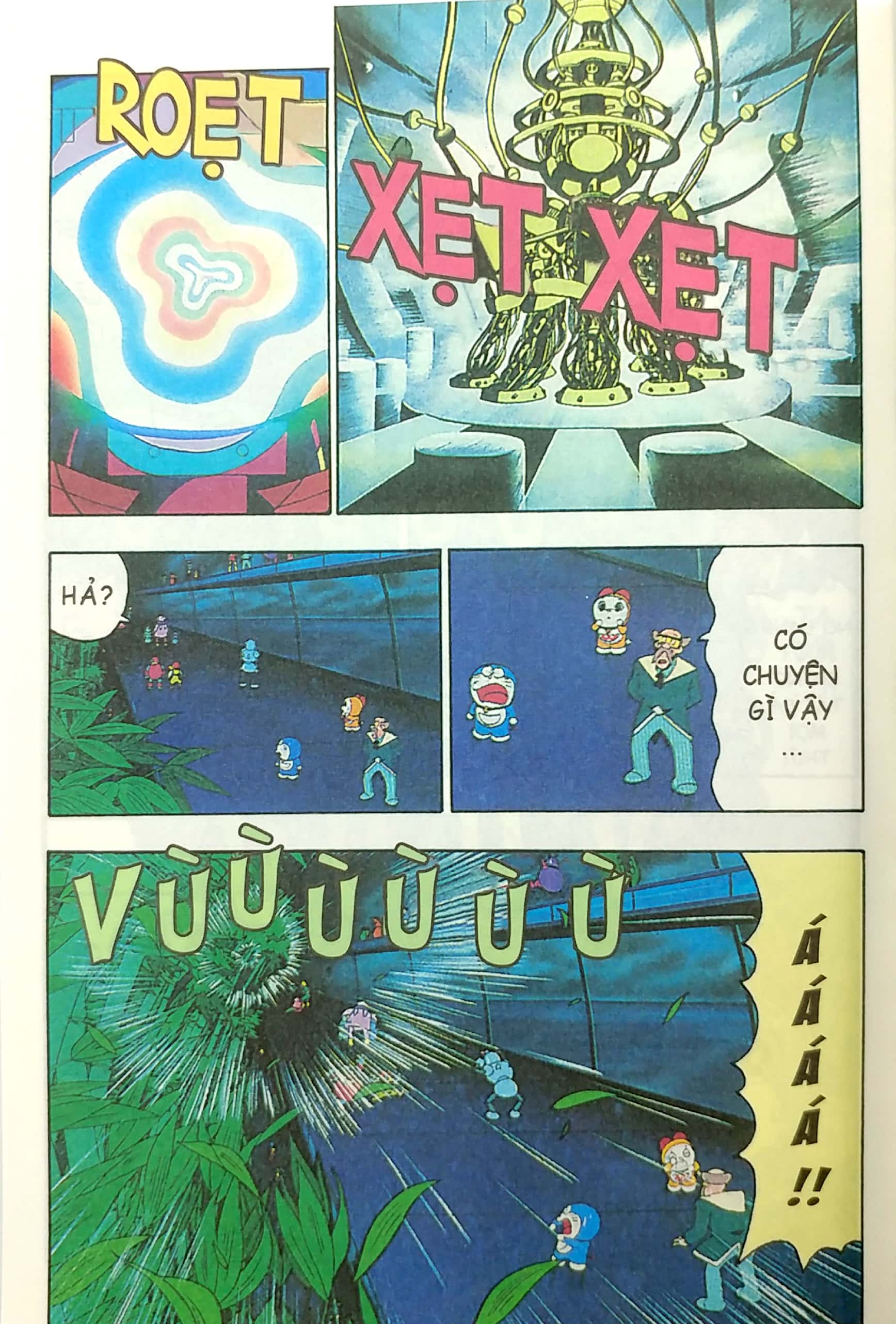 Bo
						
										
										Doraemon - Tranh Truyen Mau - Dorami Va Doi Quan Doraemon - 7 Bi An Cua Truong Dao Tao Robot