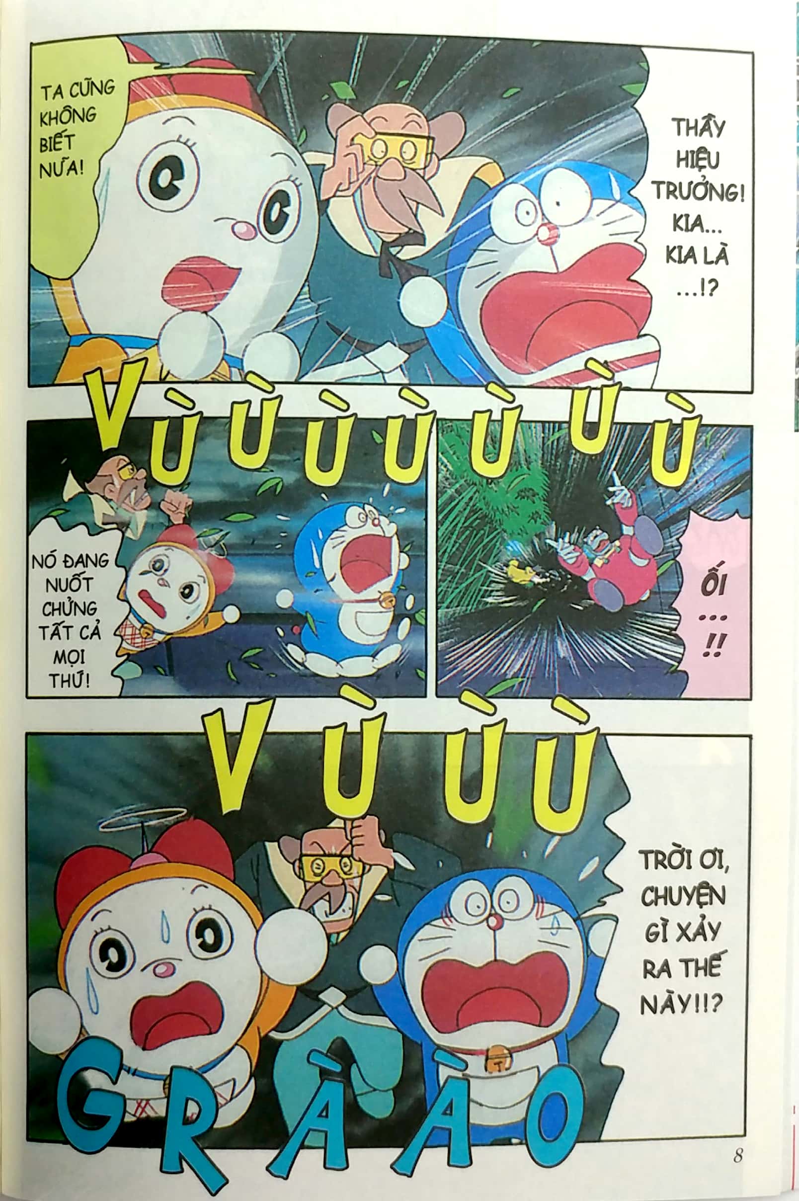 Bo
						
										
										Doraemon - Tranh Truyen Mau - Dorami Va Doi Quan Doraemon - 7 Bi An Cua Truong Dao Tao Robot