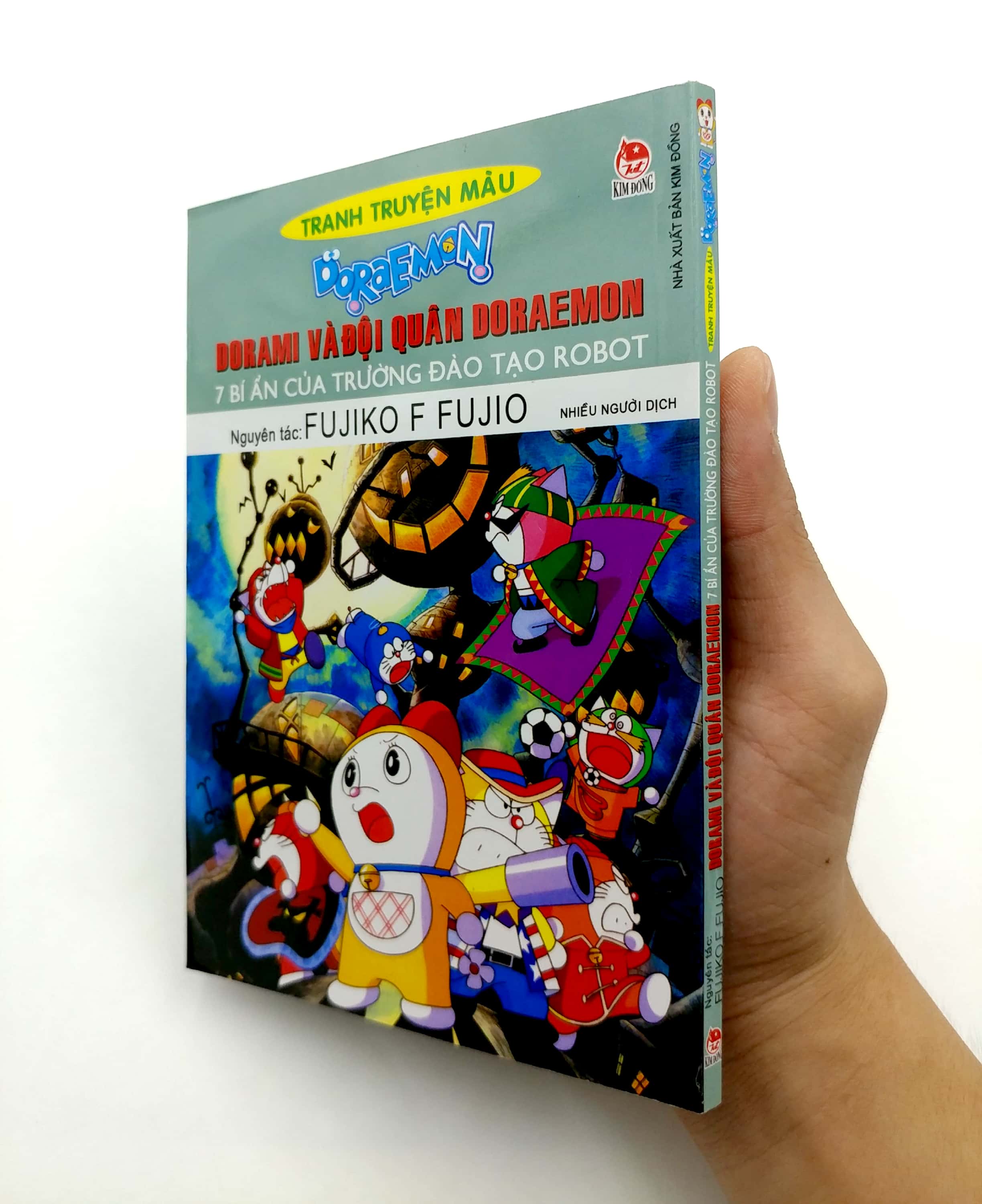 Bo
						
										
										Doraemon - Tranh Truyen Mau - Dorami Va Doi Quan Doraemon - 7 Bi An Cua Truong Dao Tao Robot