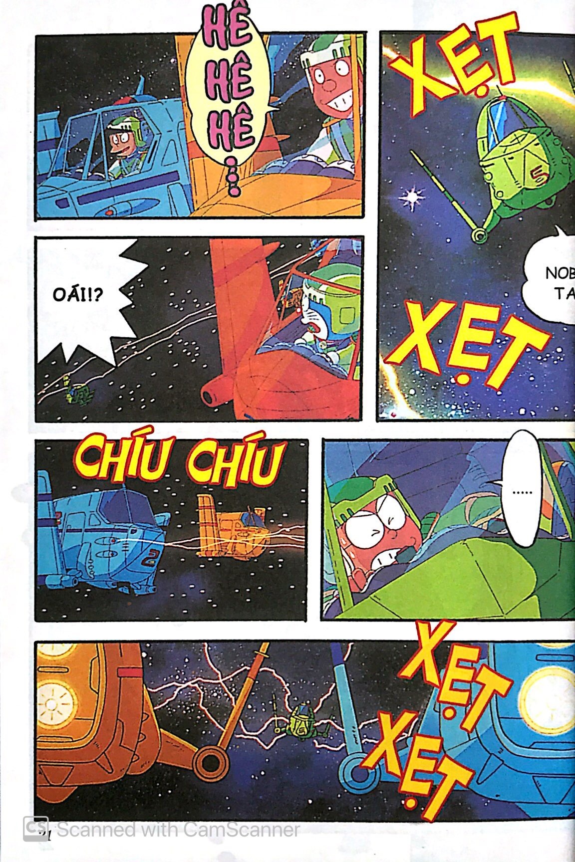 bộ doraemon - tranh truyện màu - nobita vũ trụ phiêu lưu kí - tập 1 (tái bản 2023)