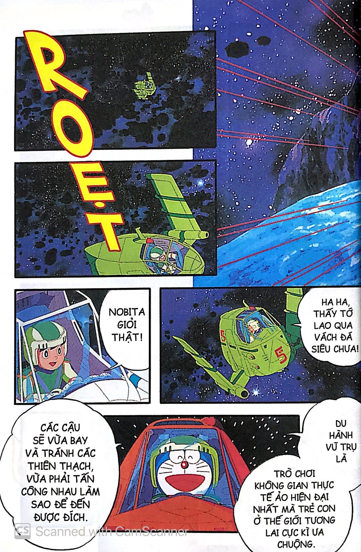 bộ doraemon - tranh truyện màu - nobita vũ trụ phiêu lưu kí - tập 1 (tái bản 2023)