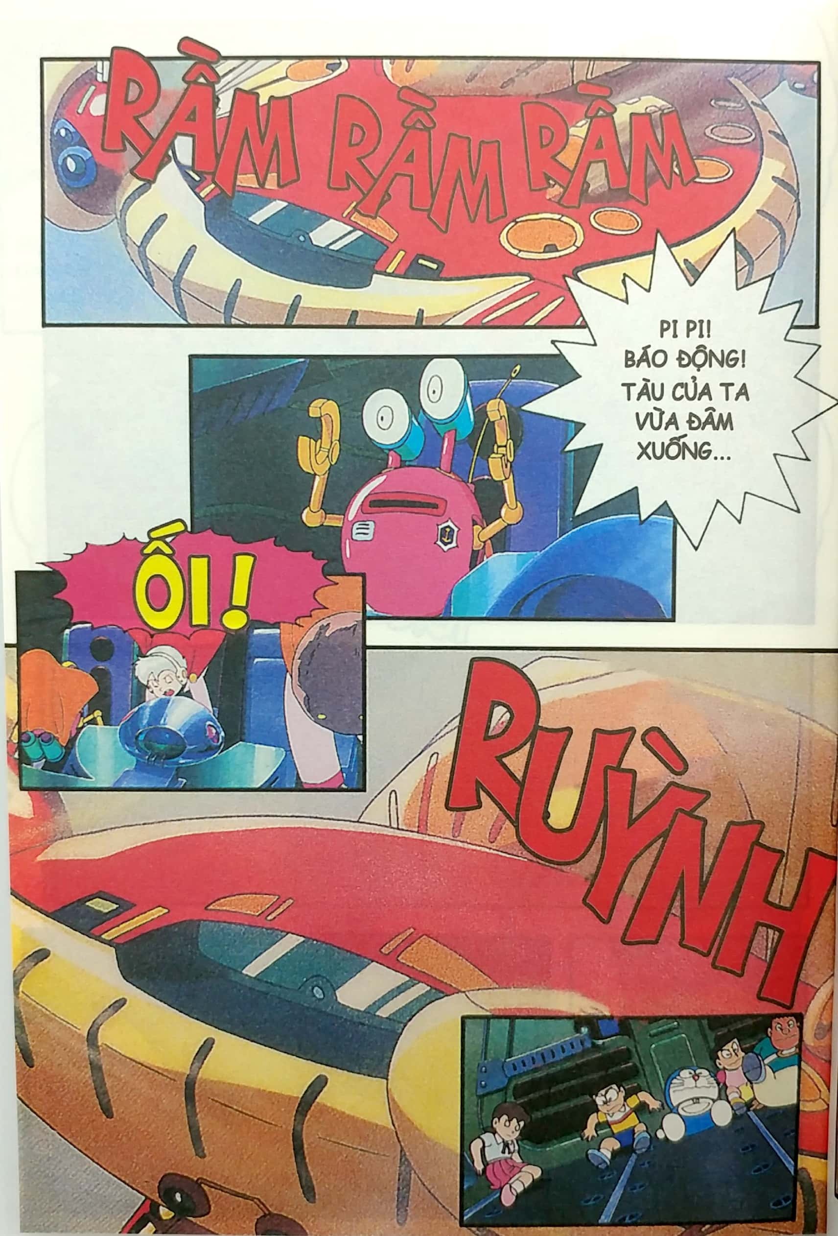 bộ doraemon - tranh truyện màu - nobita vũ trụ phiêu lưu kí - tập 2 (tái bản 2023)