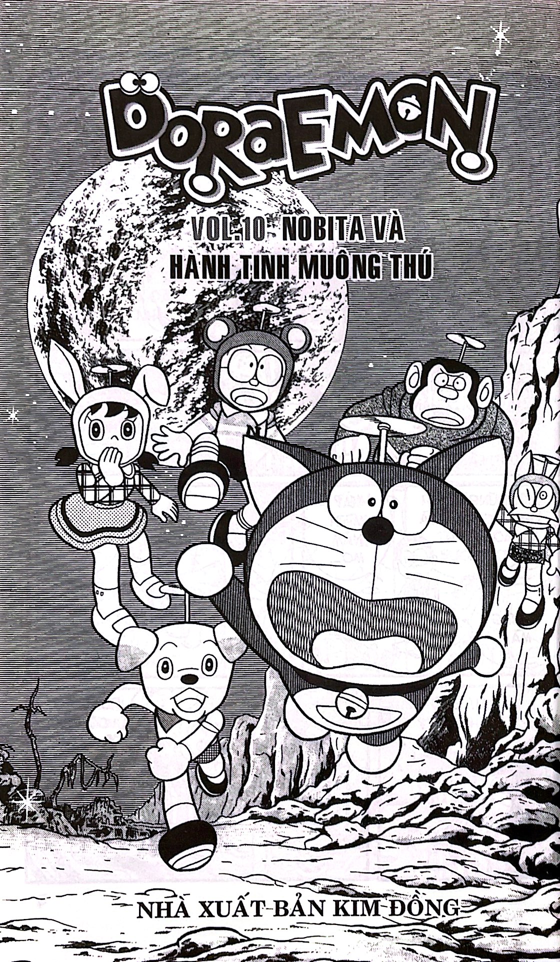 bộ doraemon - truyện dài - tập 10 - nobita và hành tinh muông thú (tái bản 2023)