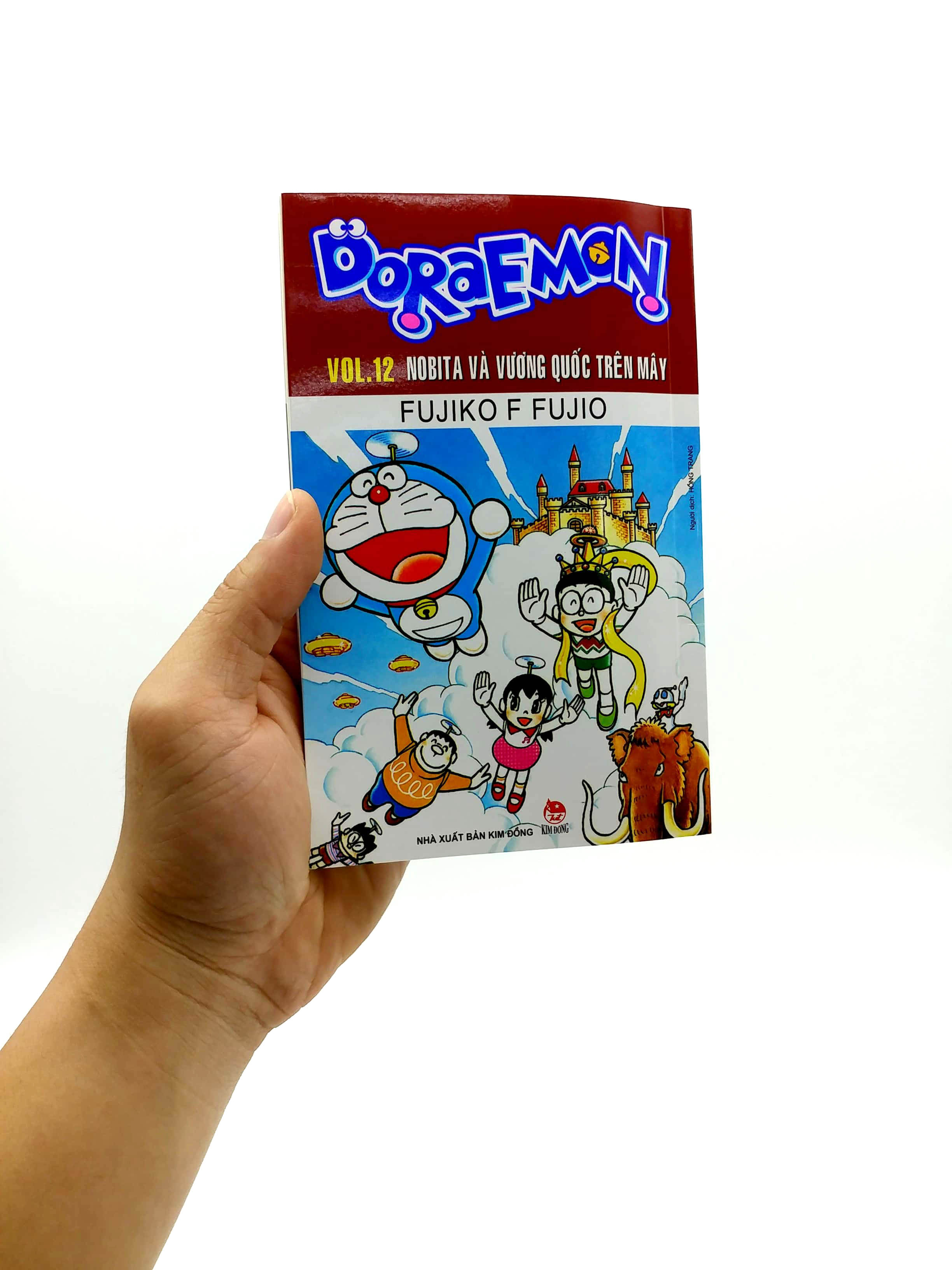 bộ doraemon - truyện dài - tập 12 - nobita và vương quốc trên mây (tái bản 2023)
