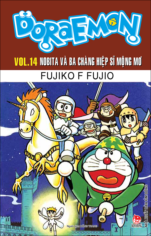 Bộ
						
										
										Doraemon - Truyện Dài - Tập 14 - Nobita Và Ba Chàng Hiệp Sĩ Mộng Mơ (Tái Bản 2026)