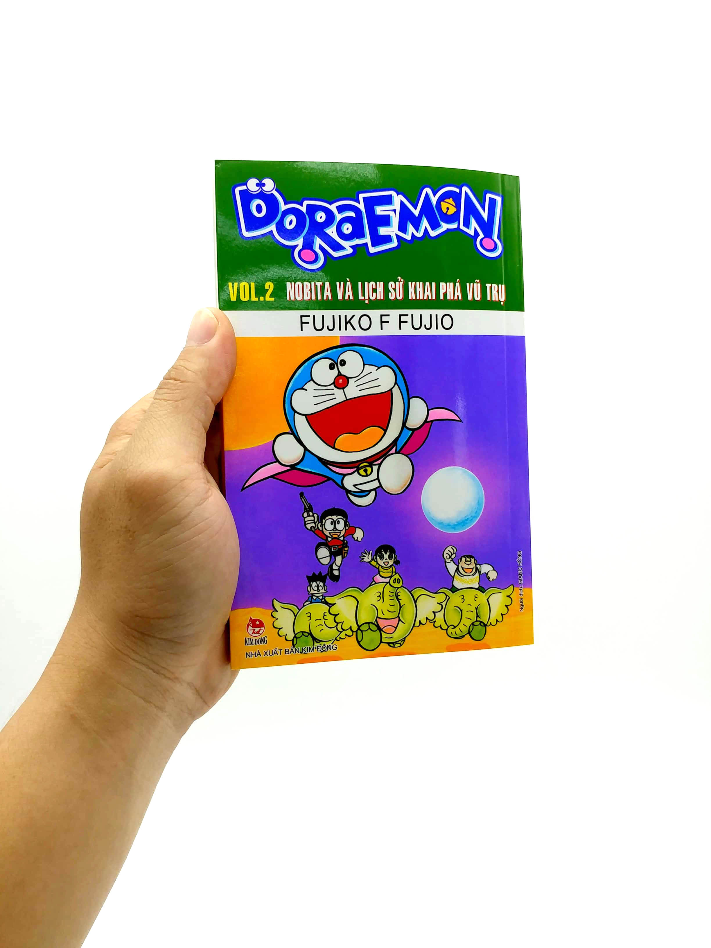 bộ doraemon - truyện dài - tập 2 - nobita và lịch sử khai phá vũ trụ (tái bản 2023)