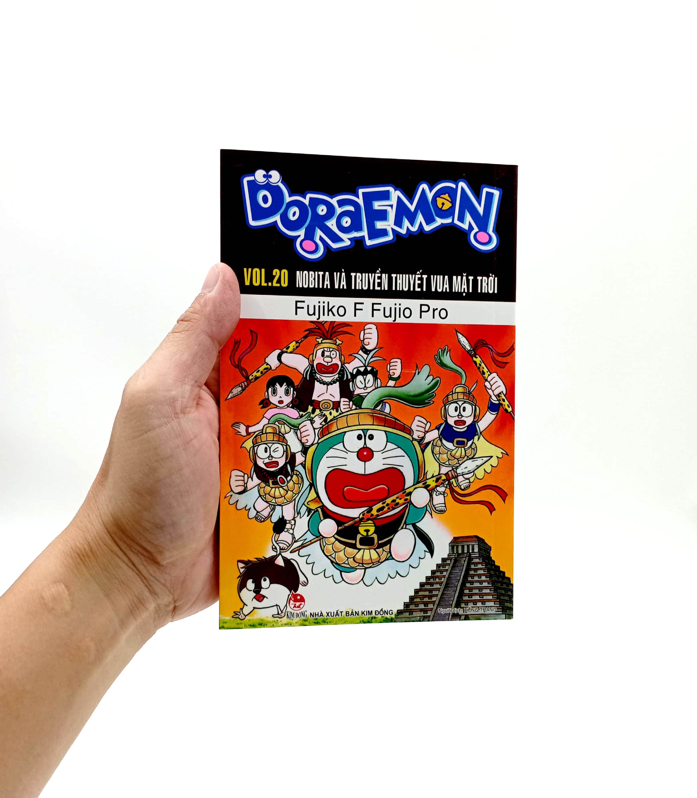 bộ doraemon - truyện dài - tập 20 - nobita và truyền thuyết vua mặt trời (tái bản 2023)