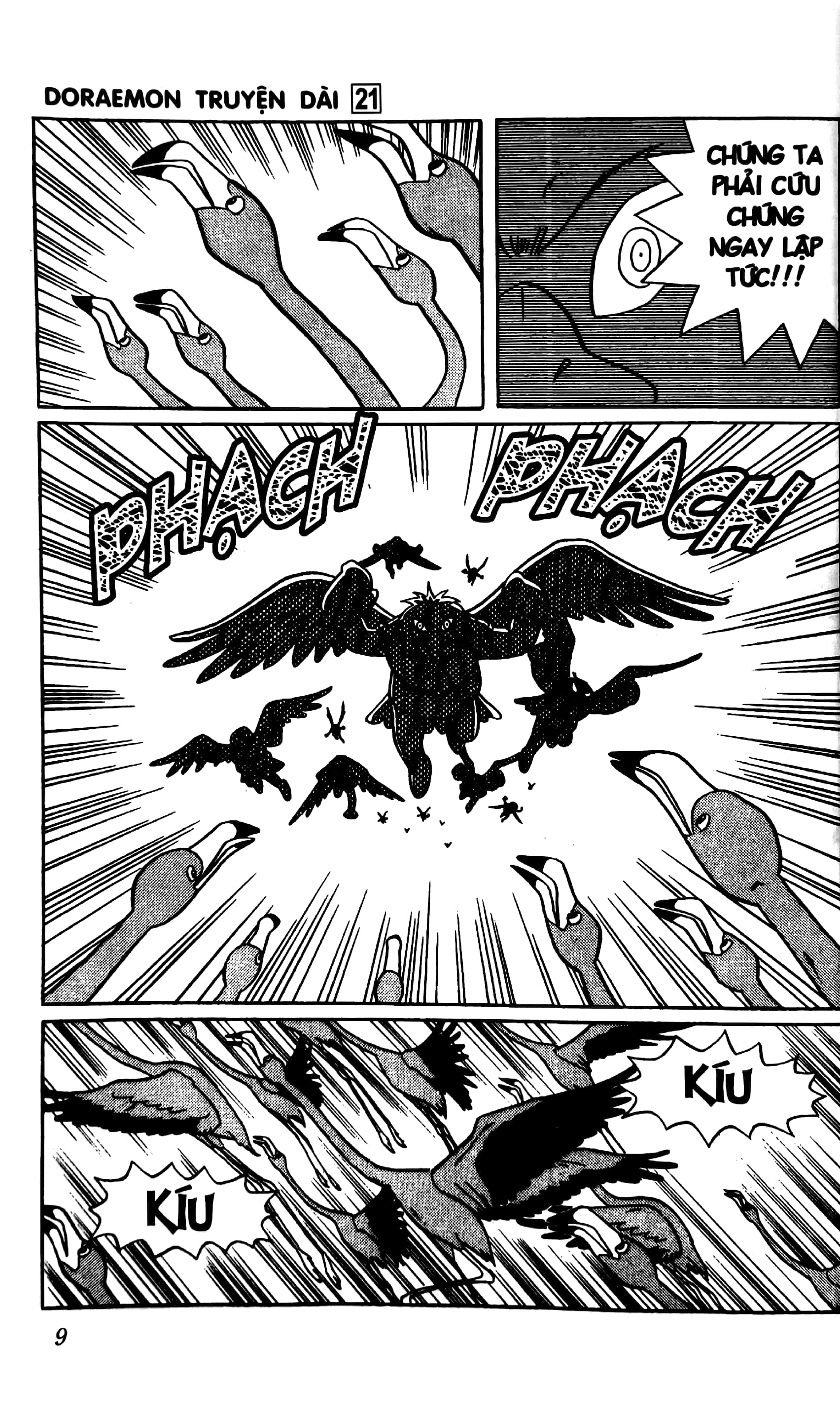 bộ doraemon - truyện dài - tập 21 - nobita và những dũng sĩ có cánh (tái bản 2023)