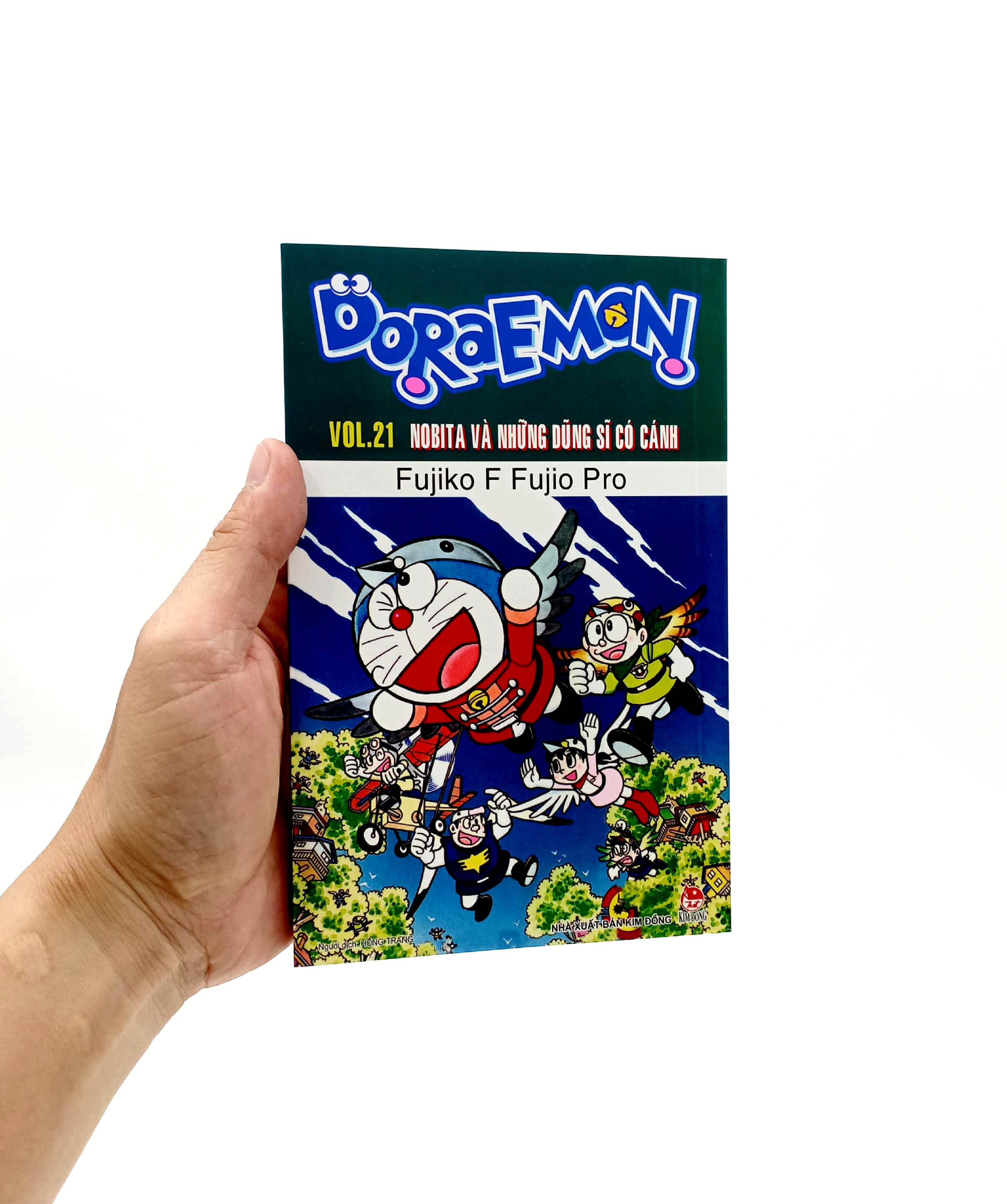 bộ doraemon - truyện dài - tập 21 - nobita và những dũng sĩ có cánh (tái bản 2023)