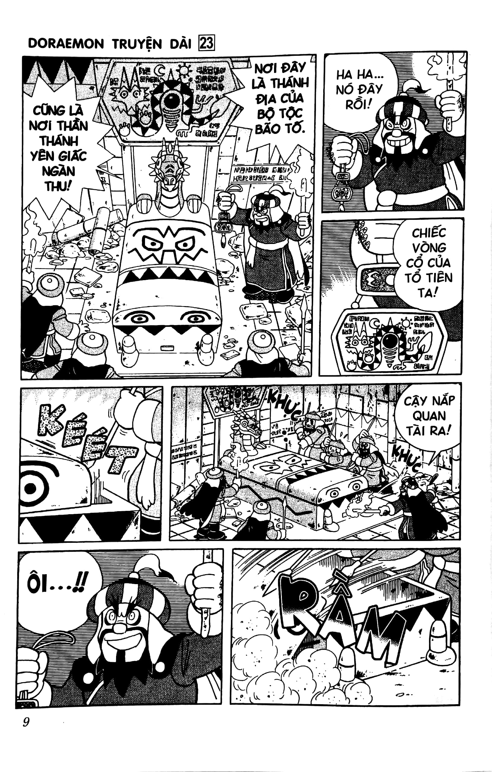 bộ doraemon - truyện dài - tập 23 - nobita và những pháp sư gió bí ẩn (tái bản 2023)