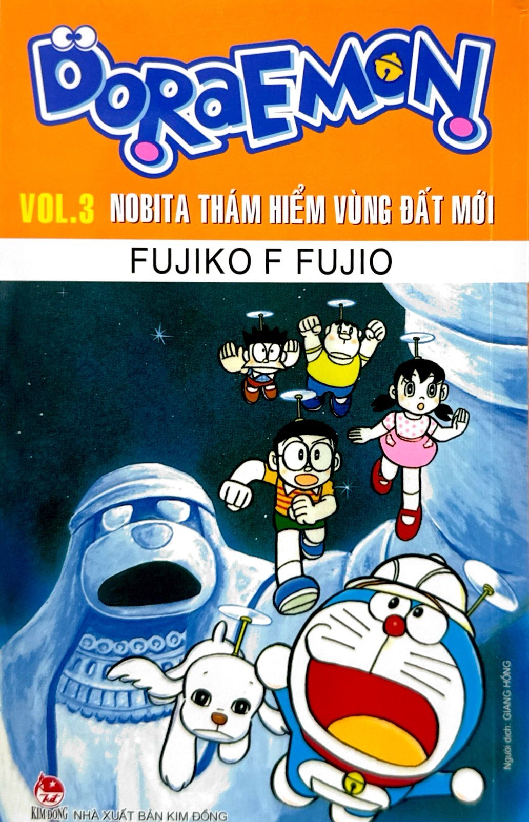 bộ doraemon - truyện dài - tập 3 - nobita thám hiểm vùng đất mới (tái bản 2023)