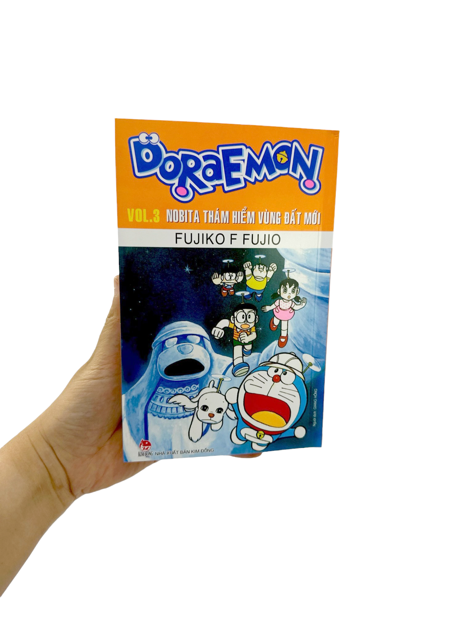 bộ doraemon - truyện dài - tập 3 - nobita thám hiểm vùng đất mới (tái bản 2023)