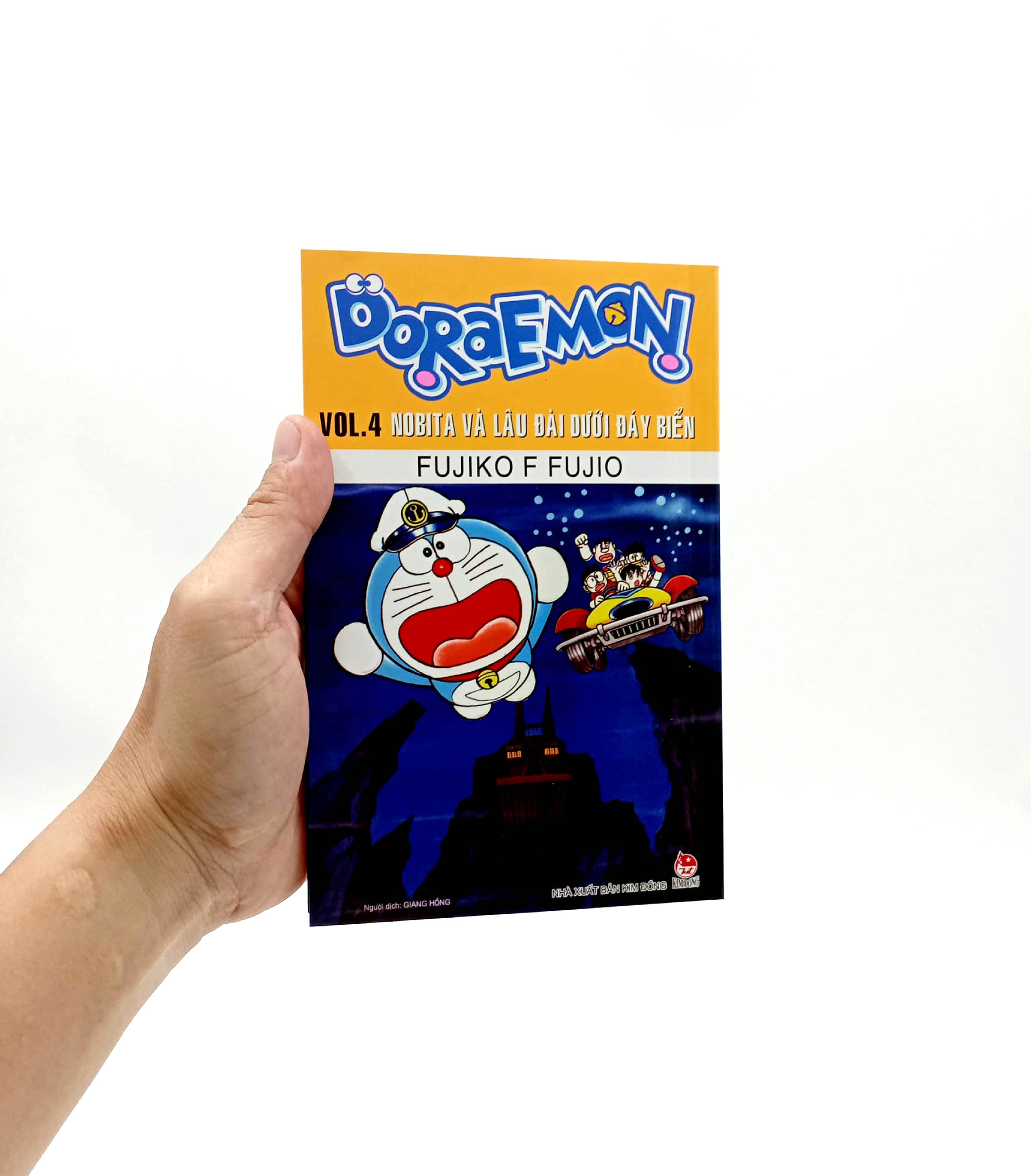 bộ doraemon - truyện dài - tập 4 - nobita và lâu đài dưới đáy biển (tái bản 2023)
