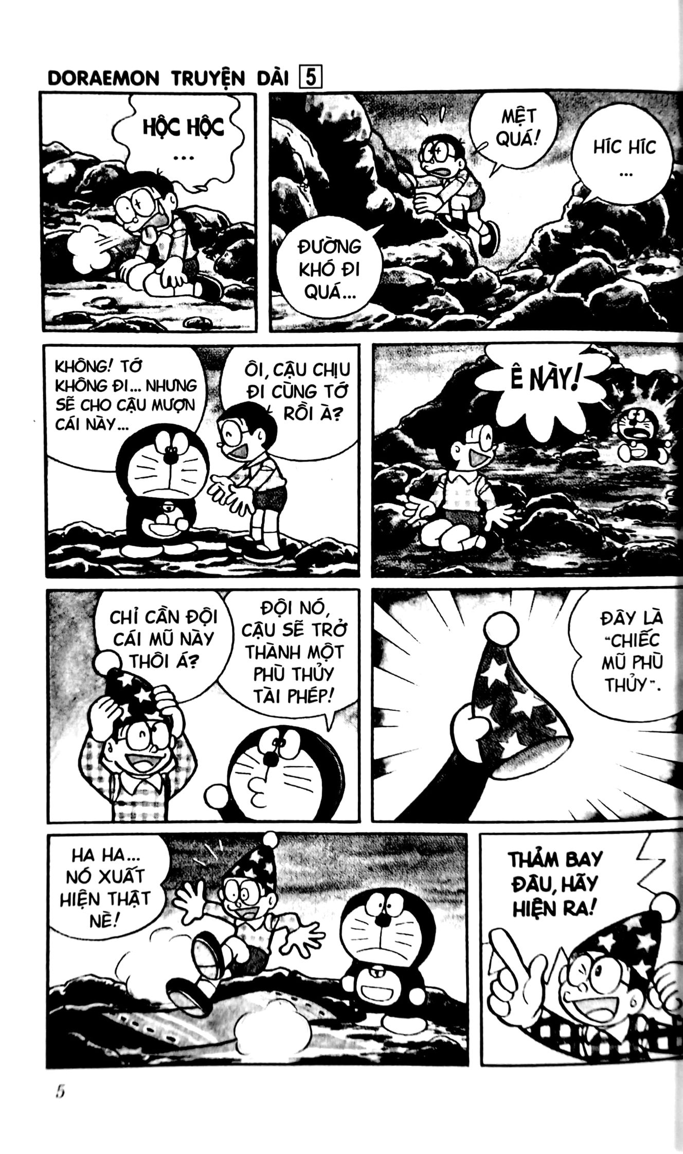 bộ doraemon - truyện dài - tập 5 - nobita và chuyến phiêu lưu vào xứ quỷ (tái bản 2023)