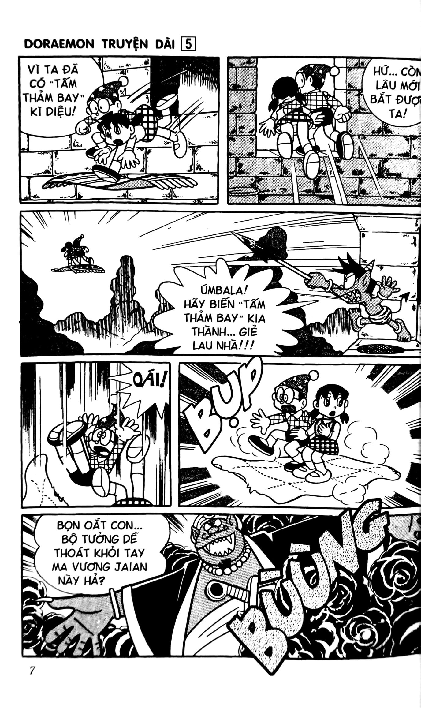 bộ doraemon - truyện dài - tập 5 - nobita và chuyến phiêu lưu vào xứ quỷ (tái bản 2023)