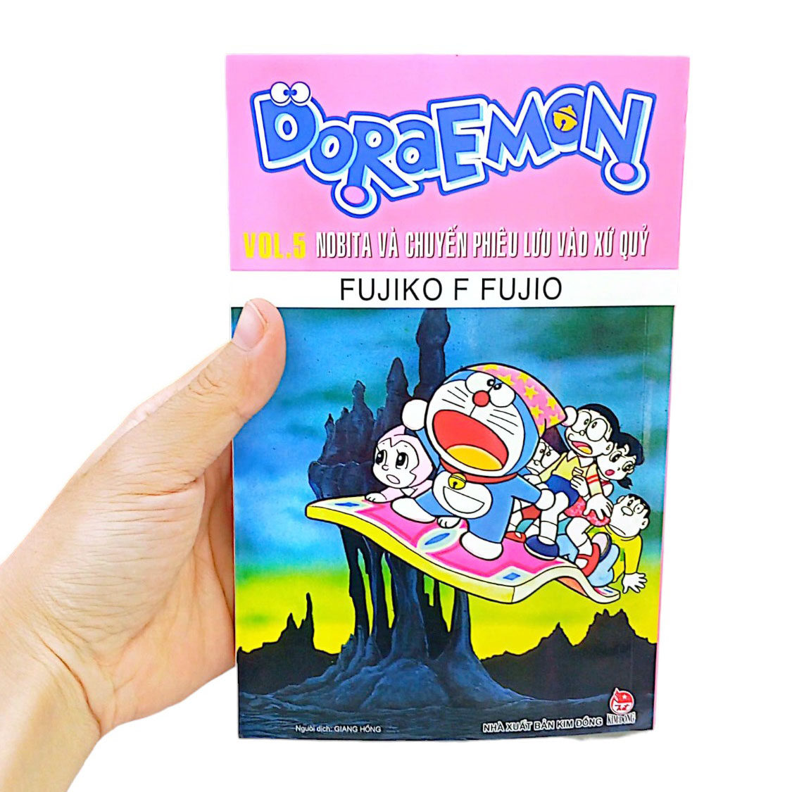 bộ doraemon - truyện dài - tập 5 - nobita và chuyến phiêu lưu vào xứ quỷ (tái bản 2023)